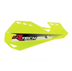 RACETECH OSŁONY RĄK (HANDBARY) DUAL EVO KOLOR ŻÓŁTY FLUO (Z MOCOWANIAMI DO KIEROWNICY)