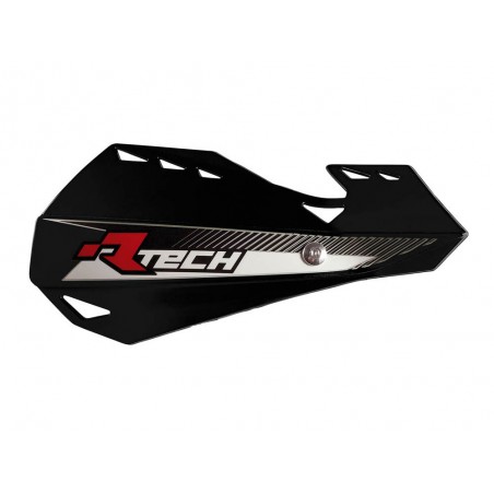 RACETECH OSŁONY RĄK (HANDBARY) DUAL EVO KOLOR CZARNY (Z MOCOWANIAMI DO KIEROWNICY)