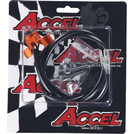 ACCEL WYŁĄCZNIK ZAPŁONU UNIWERSALNY ALUMINIOWY KOLOR ZIELONY