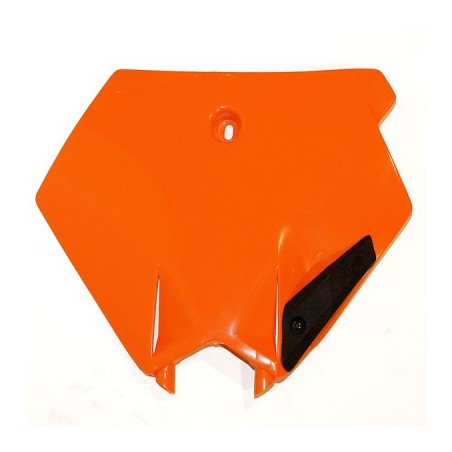 UFO TABLICA NA NUMER STARTOWY KTM SX '03-'06, EXC '03-'07 KOLOR POMARAŃCZOWY