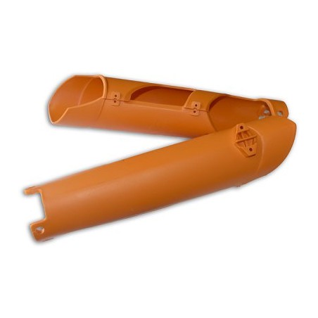 UFO OSŁONY TELESKOPÓW KTM SX /SXF '07-'14, EXC '08-'15 KOLOR POMARAŃCZOWY OEM 7800109410004