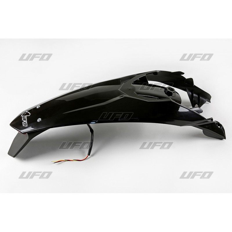 UFO BŁOTNIK TYŁ KTM SX/SXF '11-'13 Z LAMPĄ KOLOR CZARNY