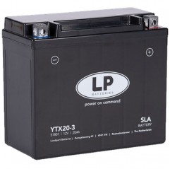 LANDPORT AKUMULATOR YTX20-3 (YB18L-A/YTX20L-BS) 12V 20AH (175X87X155MM) (310A) SLA BEZOBSŁUGOWY - ZALANY (4)