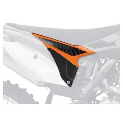 UFO OSŁONY FILTRA POWIETRZA KTM SX '13-'16, SXF '13-'15 KOLOR OEM (POMARAŃCZOWY/CZARNY)