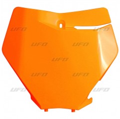 UFO TABLICA NA NUMER STARTOWY KTM SX/SXF '19-'20 KOLOR POMARAŃCZOWY FLUO