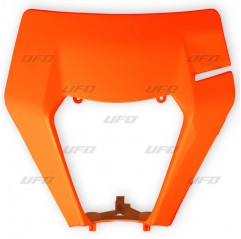 UFO OSŁONA LAMPY PRZÓD KTM EXC/EXCF 17-19 KOLOR POMARAŃCZOWY (WZÓR OEM)