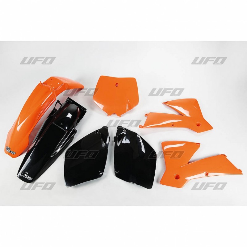 UFO KOMPLET PLASTIKÓW KTM SX-SXF '01-'02 KOLOR OEM (KT501E999)