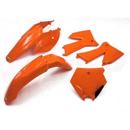 UFO KOMPLET PLASTIKÓW KTM SX / SXF '05-'06 KOLOR OEM (KT503E999)