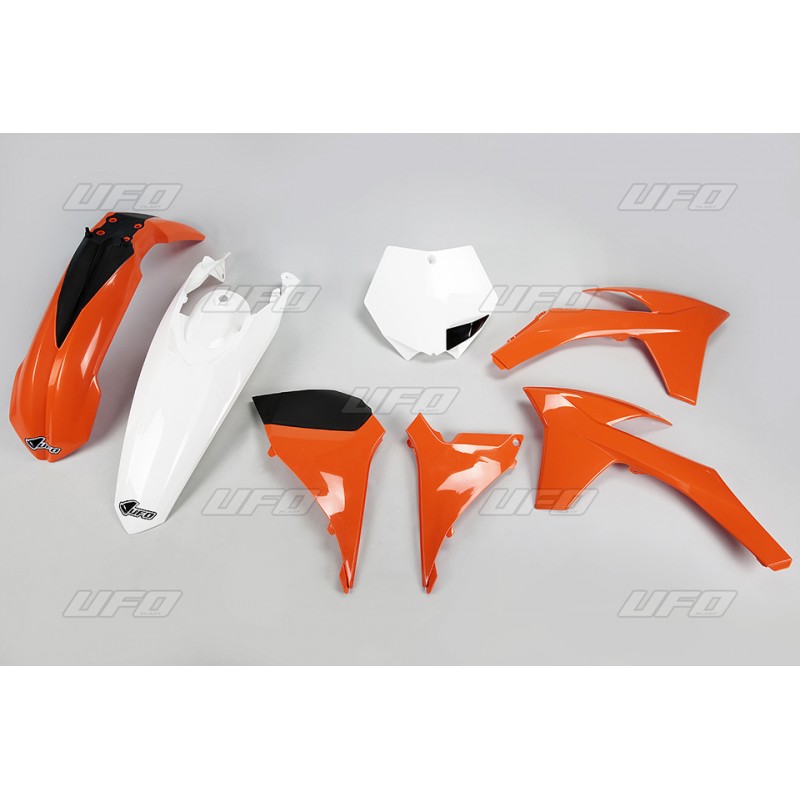 UFO KOMPLET PLASTIKÓW KTM SXF '11-'12, SX '12 KOLOR OEM