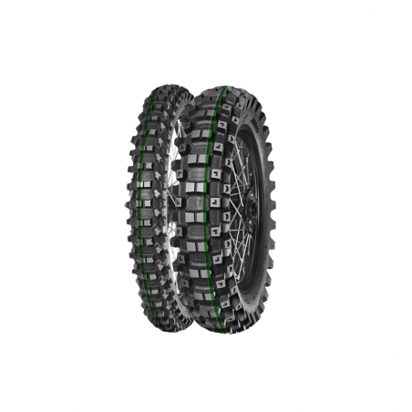 MITAS OPONA 90/100-21 TERRA FORCE-EX MH SUPER LIGHT (ZIELONY PASEK) 57R TT PRZÓD DOT 15/2023 (460086)