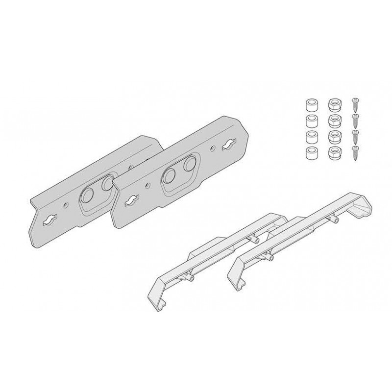 KAPPA MOCOWANIE KUFRÓW BOCZNYCH MONOKEY K-VENTURE ( KOMPLET NA DWIE STRONY )