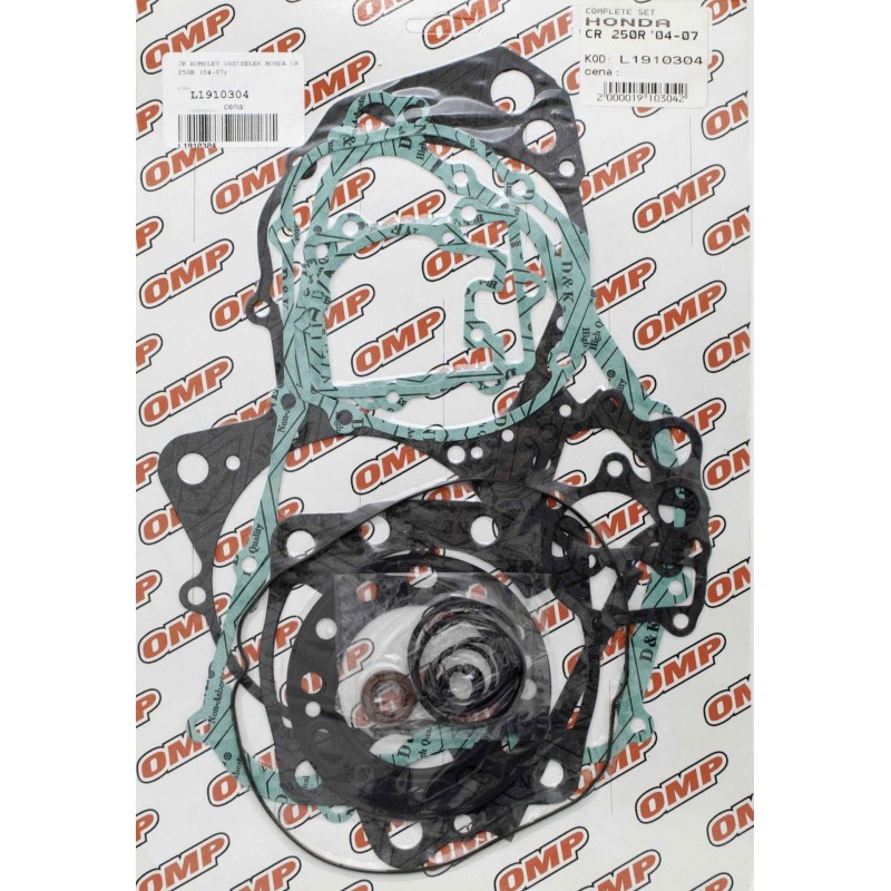 JR (OMP) KOMPLET USZCZELEK HONDA CR 250 '87