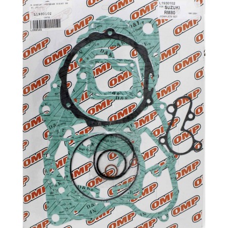 JR (OMP) KOMPLET USZCZELEK SUZUKI RM 80 '91-'01