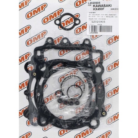 JR (OMP) USZCZELKI TOP-END KAWASAKI KX 450F '09-'14 ( METALOWA USZCZELKA POD CYLINDER )