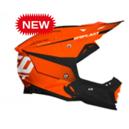 UFO 2023/07 KASK ECHUS CROSS KOLOR POMARAŃCZOWY FLUO/CZARNY ROZMIAR XL - UFO KOLEKCJA 2024