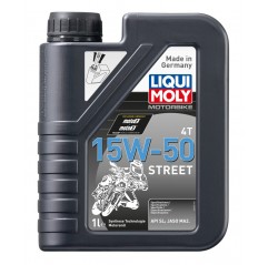 LIQUI MOLY OLEJ SILNIK MOTORBIKE 4T 15W50 STREET 1L