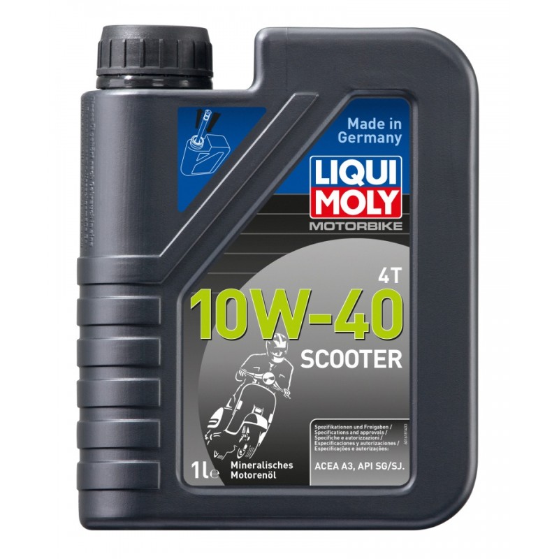 LIQUI MOLY OLEJ SILNIK MOTORBIKE 4T 10W40 SCOOTER 1L