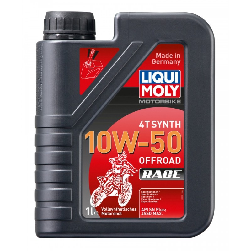 LIQUI MOLY OLEJ SILNIK MOTORBIKE 4T SYNTH 10W50 OFFROAD RACE 1L