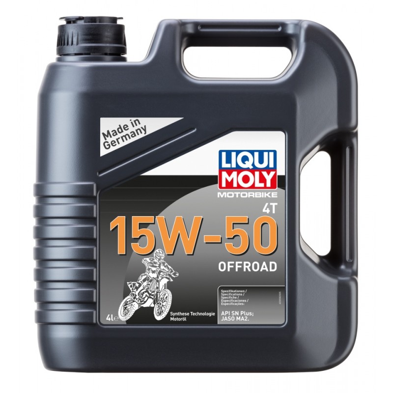 LIQUI MOLY OLEJ SILNIK MOTORBIKE 4T 15W50 OFFROAD 4L