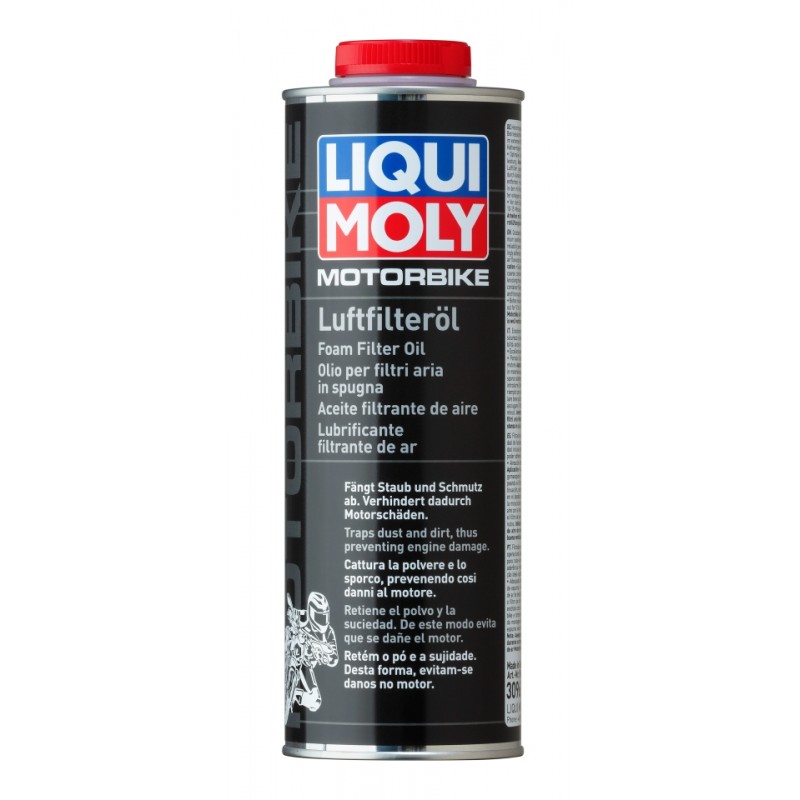 LIQUI MOLY OLEJ DO TELESKOPÓW/ AMORTYZATORÓW/ZAWIESZENIA MOTORBIKE LUFT-FILTER-ÖL 1L