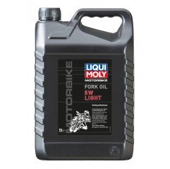 LIQUI MOLY OLEJ DO TELESKOPÓW/ AMORTYZATORÓW/ZAWIESZENIA MOTORBIKE FORK OIL 5W LIGHT 5L