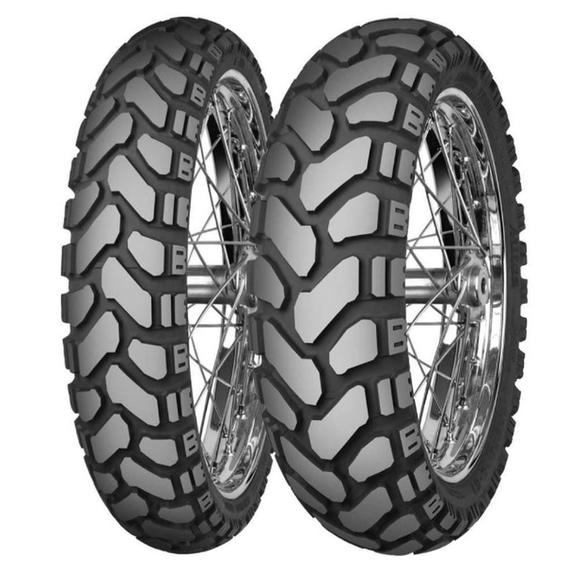 MITAS OPONA 140/80B17 E-07+ ENDURO TRAIL 69T TL M+S DAKAR (ŻÓŁTY PASEK) TYŁ DOT 43/2022 (24342)