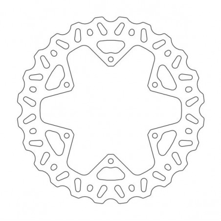 MOTO-MASTER TARCZA HAMULCOWA TYŁ NITRO YAMAHA YZ/YZF 245MM