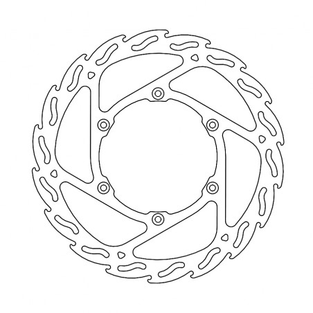 MOTO-MASTER TARCZA HAMULCOWA PRZÓD FLAME 270MM YAMAHA YZ/YZF 125/250/450 '16-, WRF 250 '17-'19, 450 '16-'18
