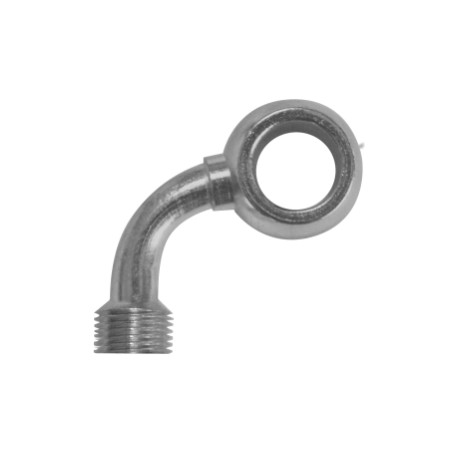 FREN TUBO KOŃCÓWKA PRZEWODU HAMULCOWEGO HOM. 45° BOCZNA CHROMOWANA