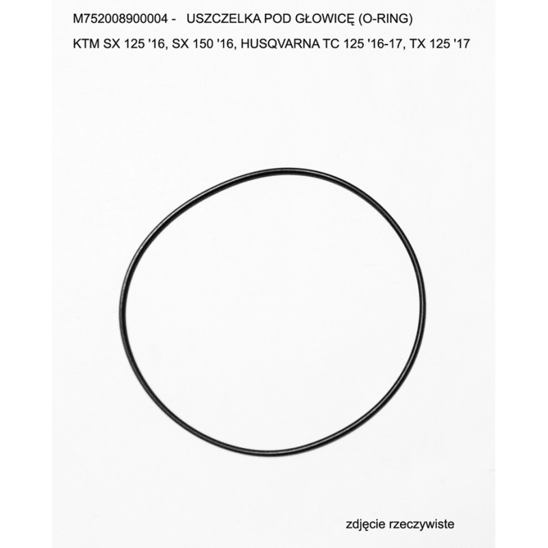 ATHENA USZCZELKA POD GŁOWICĘ (O-RING) KTM SX 125 '16, SX 150 '16, HUSQVARNA TC 125 '16-17, TX 125 '17