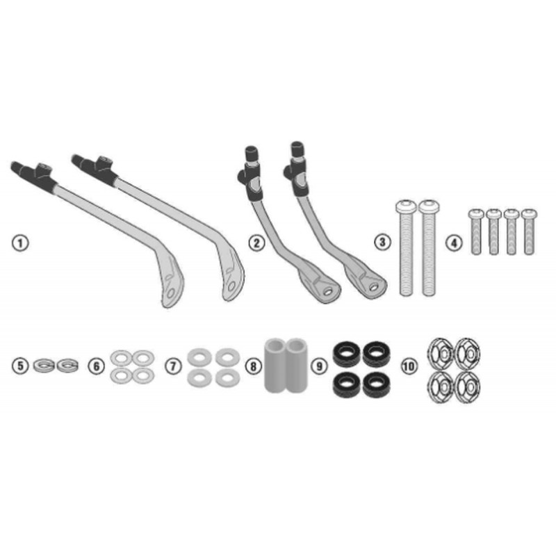 KAPPA MOCOWANIE SZYBY A7061AK SYM Symphony 125 Euro 5 (20)