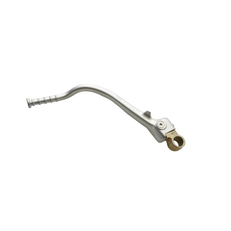 M.C. DŹWIGNIA STARTERA (KOPKA) ALUMINIOWA KOLOR SREBRNY HONDA CRF 250R 10-17