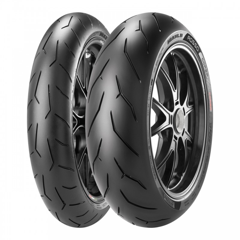 PIRELLI OPONA 180/55ZR17 DIABLO ROSSO CORSA (73W) TL M/C TYŁ DOT 32/2021