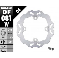 GALFER TARCZA HAMULCOWA TYŁ HONDA CB 400X/F '13- CB 500F/X (ABS) '13-'21 CB 650F '14- CB 650R '19-'23 CBR 650R '19-'23 FORZA 750