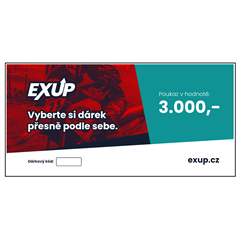 Dárkový poukaz EXUP 3.000,-