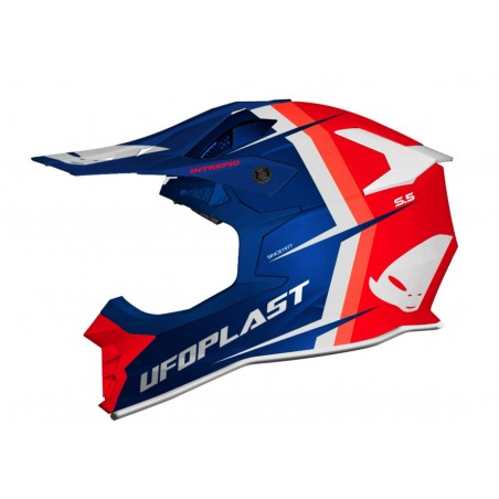 UFO 2023/07 KASK INTREPID CROSS KOLOR CZERWONY/NIEBIESKI/BIAŁY ROZMIAR XL - UFO KOLEKCJA 2024