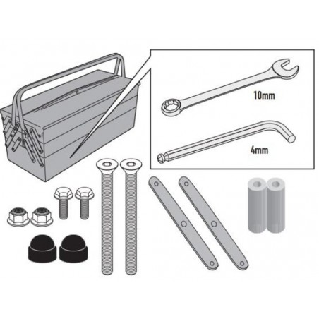 KAPPA 2023/10 MOCOWANIE SZYBY 6711DTK APRILIA SR 125-200 GT '22-'23