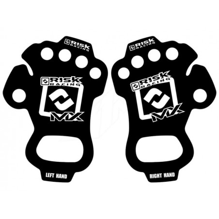 RISK RACING PALM PROTECTORS OSŁONA DŁONI PRZECIWODCISKOWA KOLOR CZARNY ROZMIAR L