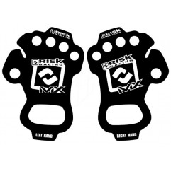 RISK RACING PALM PROTECTORS OSŁONA DŁONI PRZECIWODCISKOWA KOLOR CZARNY ROZMIAR S/M