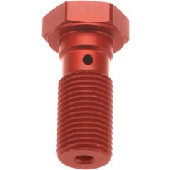 TRW LUCAS ŚRUBA HYDRAULICZNA DO PRZEWODÓW HAMULCOWYCH M10X1,00 (DROBNY GWINT) KOLOR CZERWONY (PROMOCJA)