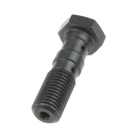 TRW LUCAS ŚRUBA HYDRAULICZNA DO PRZEWODÓW HAMULCOWYCH M10X1,25 PODWÓJNA KOLOR TYTANOWY (PROMOCJA)