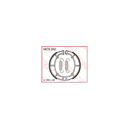 TRW LUCAS SZCZĘKI HAMULCOWE (180X40MM) (K709)