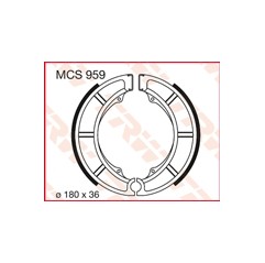 TRW LUCAS SZCZĘKI HAMULCOWE (180X36MM) (S626)