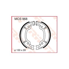 TRW LUCAS SZCZĘKI HAMULCOWE (130X28MM) (Y506)