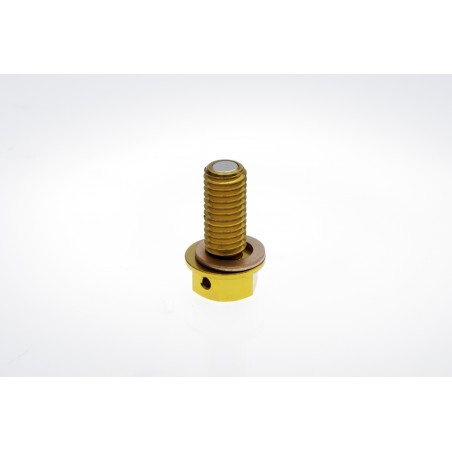 ACCEL KOREK SPUSTOWY OLEJU KAWASAKI KXF 450 '06-'15 KOLOR ZŁOTY