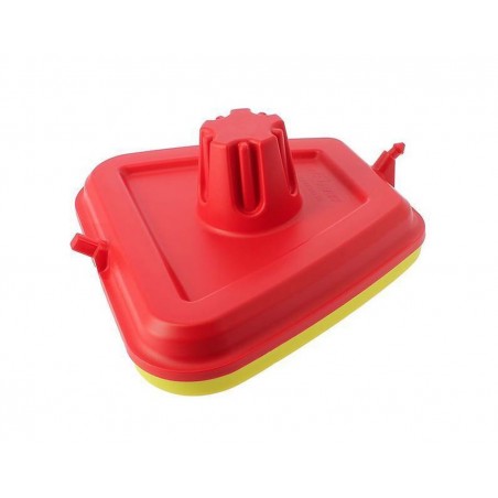 RACETECH (RTECH) 2023/10 POKRYWA FILTRA POWIETRZA FANTIC XXF 450 '23, YAMAHA YZF 450 '23, KOLOR CZERWONY ŻÓŁTY