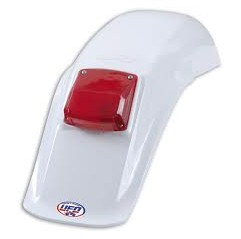 UFO BŁOTNIK TYŁ VINTAGE 125-250-500CCM '83-'93 KOLOR BIAŁY (Z LAMPĄ)