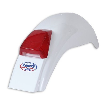 UFO BŁOTNIK TYŁ Z LAMPKĄ PRESTON '75-'79, ANCILLOTTI, VILLA FV '78-'79 KOLOR BIAŁY