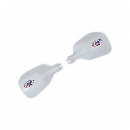 UFO OSŁONY RĄK (HANDBARY) UNIWERSALNE POD HAMULEC TARCZOWY KOLOR BIAŁY