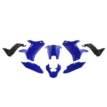 RACETECH (RTECH) 2023/12 KOMPLET PLASTIKÓW (BEZ PRZEDNIEGO BŁOTNIKA) T7 REVOLUTION YAMAHA TENERE 700 '19-'24 KOLOR NIEBIESKI/CZA